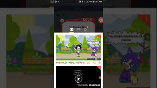 This is what happens when you add one of your enemy friend in BitLife