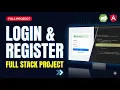 Build Login Registration System with Spring Boot Angular Full Stack Project 2026