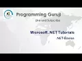 DotNet Program Execution Session 2 MS NET Microsoft Dot Net