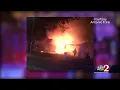 Homes damaged by fire in Orlando