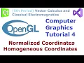 047 - OpenGL Graphics Tutorial 4