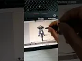 my drawing process