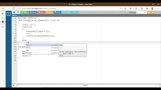 Reverse an Array using Recursion and Iteration