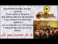 Lo que pienso de ti - Banda Carnaval (Letra) HD Original