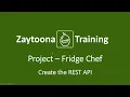 OpenAI API with Node js - Fridge Chef Lesson Create the REST API