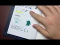 Helen McLean Stationery paper ink dry time test