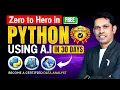 Python for Beginners 2026 AI Powered Zero to Advanced FREE