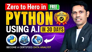 Python for Beginners 2026 AI Powered Zero to Advanced FREE