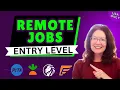 Big Companies With Entry Level Remote Jobs
