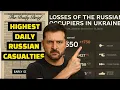 Lagu Highest Russian Losses in 264 Days: 1,730 Down in a Single Day