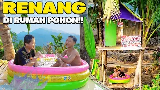KOLAM RENANG DIRUMAH POHON!!😱😱 RUMAH POHON DITDIM ADA KOLAM RENANGNYA😍