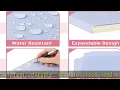 Mr Pen - Pastel Poly File Folders Cut Tab 6 Pack Letter Size Colored File Folders Letter F