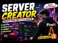 FiveM Server Creator - No More 100 Scripts