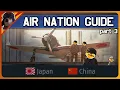 Japan China - Air Nations in War Thunder EXPLAINED Part 3 Plane Countries Guide ft