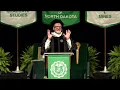 Chuck Klosterman delivers UND Spring Commencement Speech