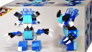 레고 믹셀 칠보 41540 차가운 얼음부족 프로스티콘 부족원 조립 리뷰 Lego Mixel Chilbo