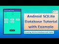 Creating SQLite Database and Table in Android part-2
