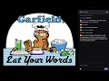 Lagu Garfield, Eat Your Words (1985) - Apple II MiSTer FPGA Core - GARFATHON #2