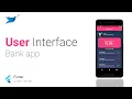 Bank App UI design flutter Speed Code