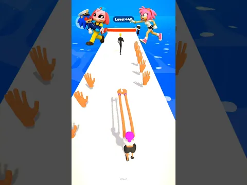OMG! AMY’S RUBBER ARMS CAN’T REACH SONIC & NURSE ESCAPES! 😱🤯 #gaming #shorts #shortfeed #viralshorts