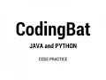 CodingBat - Array2
