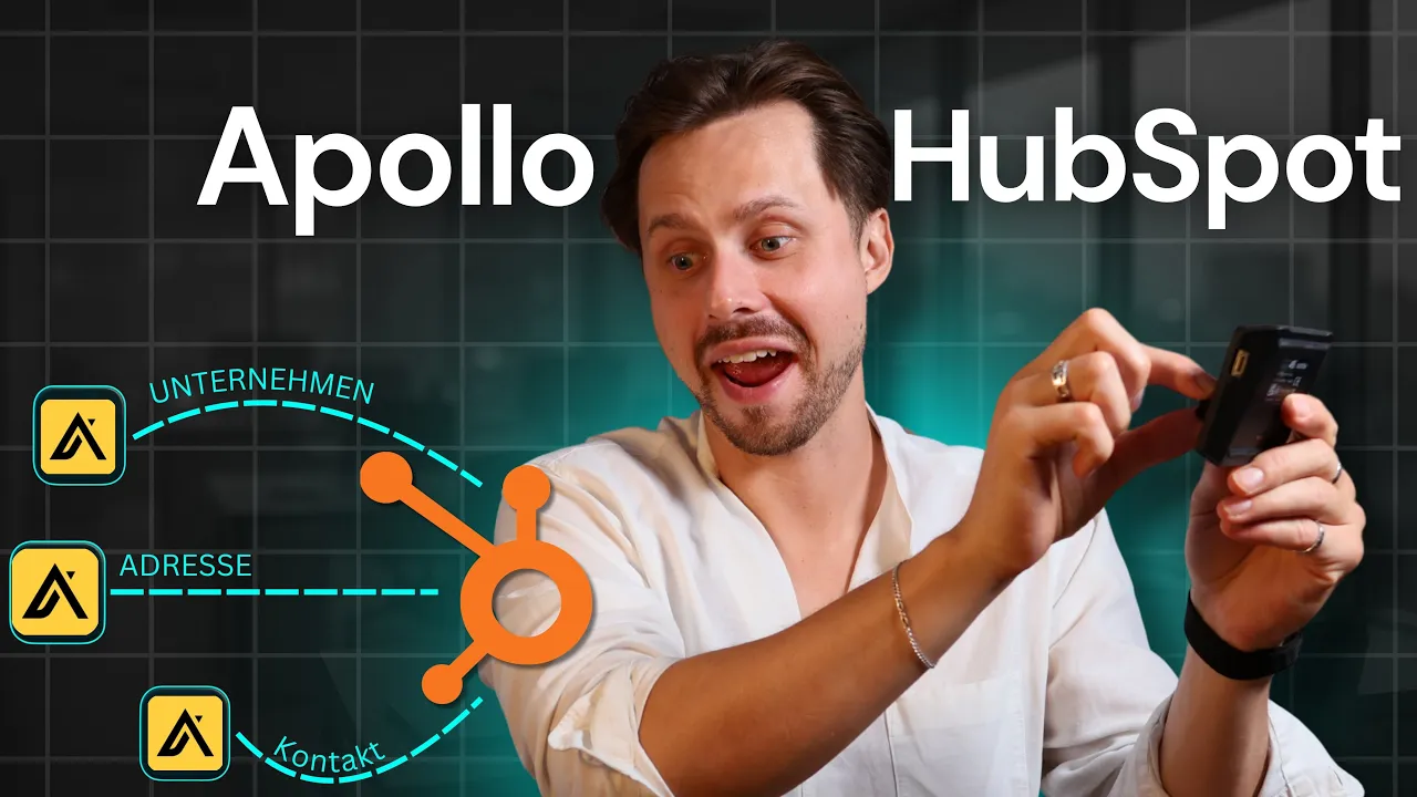 Apollo HubSpot Integration: Daten anreichern und Leads finden