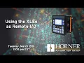 Using the XLEe as Remote