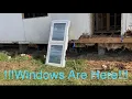 Installing Windows on Our Mobile Home Renovation