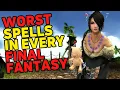 The Worst Spell in Every Mainline Final Fantasy