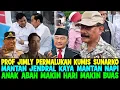 Download Lagu SUNARKO KUMIS SOK USIL..!! PROF JIMLY PERMALUKAN KUMIS SUNARKO DAN PEMBENCI JOKOWI PRABOWO GIBRAN 😂😂