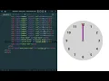 Analog Clock HTML CSS Javascript Dark Mode