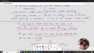 Technical and Conceptual Differences between Procedure and Function in MySQL SQL Tutorial PART 95