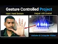 Magic Control 5 LEDs with Hand Gestures Arduino Python OpenCV Tutorial
