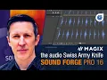 The Swiss Army Knife Sound Forge Pro 16 MAGIX Bill Colins IMSTA Online 2022