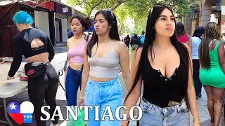SANTIAGO CHILE DOWNTOWN DISTRICT 2023 FULL TOUR