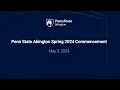 Spring Commencement 2024 Morning Ceremony 5-3-2024