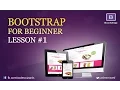 Bootstrap Tutorial For Beginners Responsive Design with HTML CSS JavaScript Lesson 1