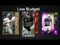 The Low Budget Raiders Theme Team in Madden 23