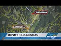 Caldwell County man dies in officer-involved shooting