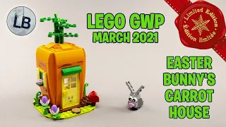 LEGO 40449 - Easter Bunny's Carrot House - Seasonal - Speed Build Review