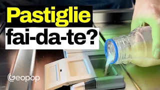 Abbiamo fatto una pastiglia per la lavastoviglie “fai da te”. Funziona? No, vi spieghiamo il perché