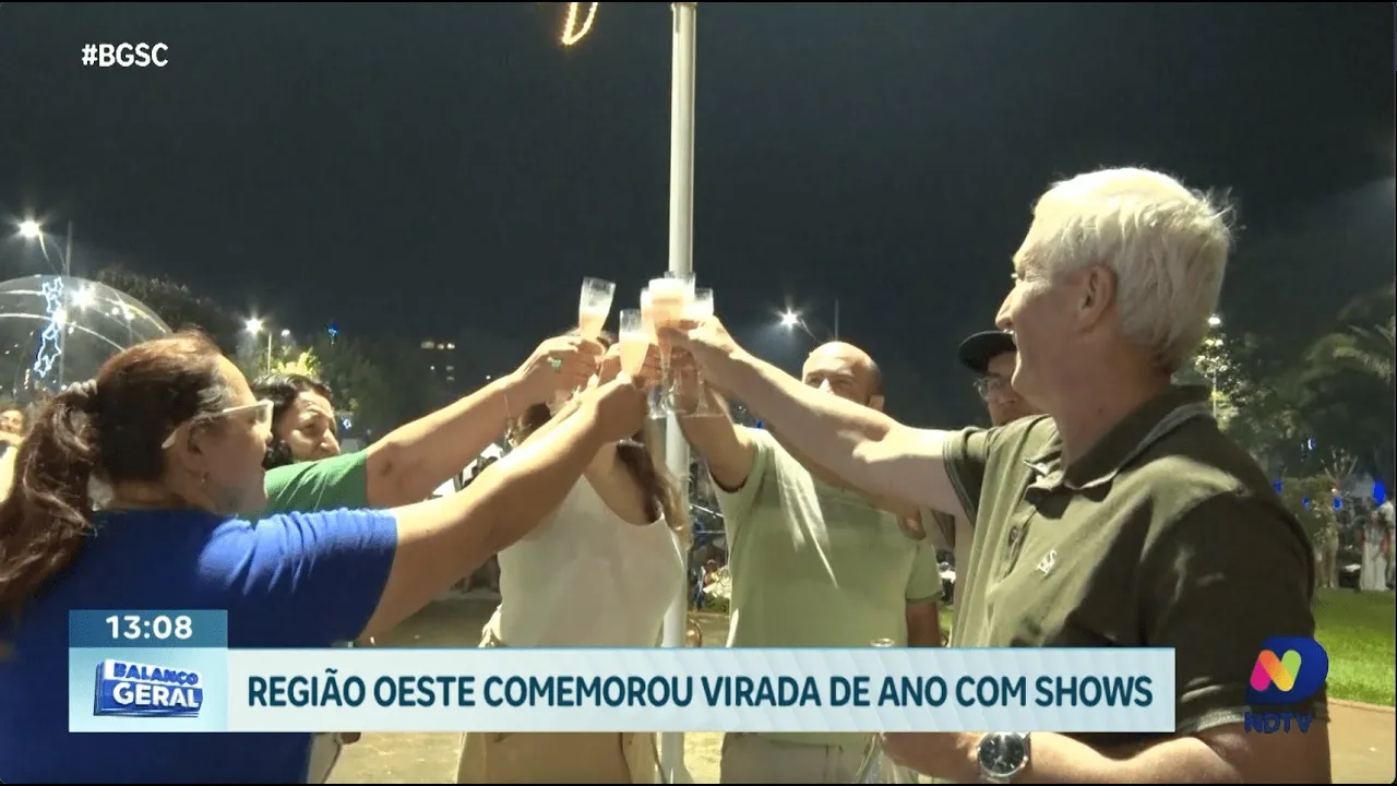 Réveillon no Oeste: festividades e shows marcam o início de 2024