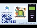 A Simple App using Android Studio 2024 - BMI Calculator Step-by-Step Tutorial for Beginners