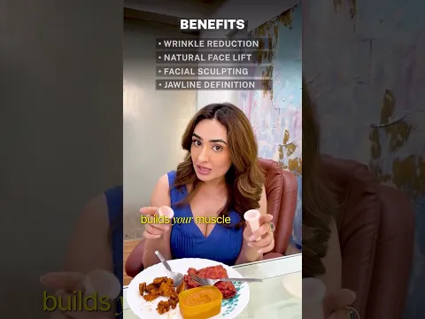POV: Your lunch might be giving you facial asymmetry. #houseofbeautyindia #faceyogabyvibhutiarora