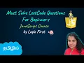 5 Must solve leetcode beginner questions JavaScript Course Logic First Tamil