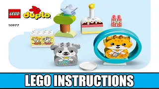 LEGO Instructions  Duplo  10977  My First Puppy & Kitten with Sounds
