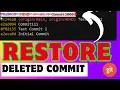 Git Restore Get Back Deleted Commits with Easy Steps