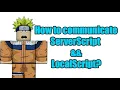 How to communicate between LocalScript and ServerScript Roblox dev studio 2021