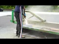 Dustless Blast A Topper Using An Applied Aquablaster Xtreme Blasting Machine https appliedpi com