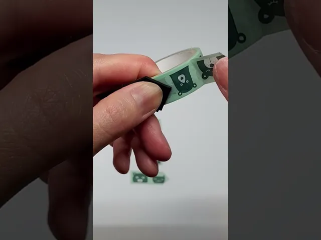 Washi tape tool | Tear your washi tape into fun shapes! video thumbnail